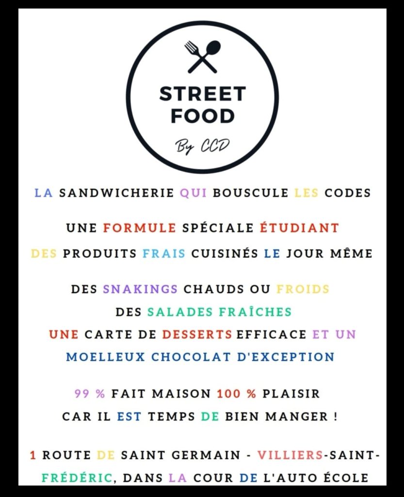 Sandwicherie Street Food par Cuisiner Créer Déguster